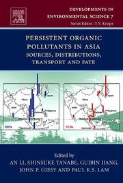 Cover of: Persistent Organic Pollutants in Asia, Volume 7 by 