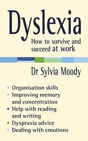 Cover of: Dyslexia by Dr. Sylvia Moody