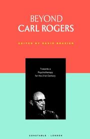 Cover of: Beyond Carl Rogers (Psychology/self-help)