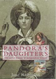 Cover of: Pandora's Daughters by Jane Robinson