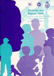 Cover of: Children Act Report (Command Paper)