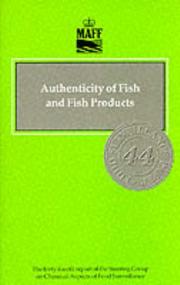 Cover of: Authenticity of Fish and Fish Products (Food Surveillance Papers)