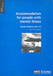 Cover of: Accommodation for People with Mental Illness (Health Building Note)