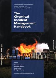 Cover of: Chemical Incident Management Handbook