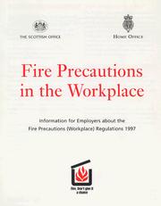 Cover of: Fire Precautions in the Workplace (Stationery Office) by Home Office