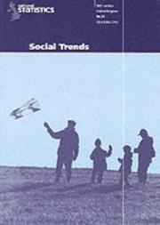 Cover of: Social Trends 2001 (Social Trends)