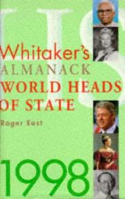 Cover of: Whitaker's Almanack World Heads of State 1998 (Whitakers) by Roger East