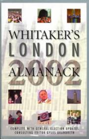 Cover of: Whitaker's London Almanack (Whitakers)