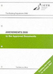 Cover of: Building Regulations 2000 by The Stationery Office