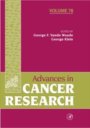 Cover of: Advances in Cancer Research, Volume 78 (Advances in Cancer Research)
