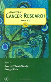 Cover of: Advances in Cancer Research, Volume 85 (Advances in Cancer Research) by 