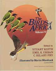 Cover of: The Birds of Africa: Broadbills to Chats (Birds of Africa)