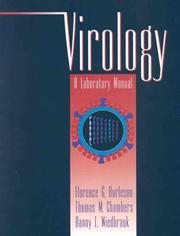 Cover of: Virology: A Laboratory Manual