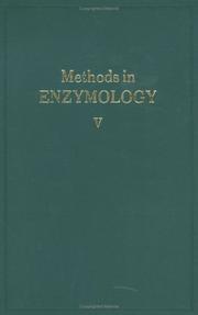 Cover of: Preparation & Assay of Enzymes, Supplement to Volumes 1 and 2, Volume 5: Volume 5 by 