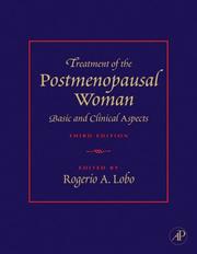 Cover of: Treatment of the Postmenopausal Woman by Rogerio A. Lobo