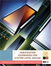 Cover of: Verification Techniques for System-Level Design (Systems on Silicon) (Systems on Silicon)