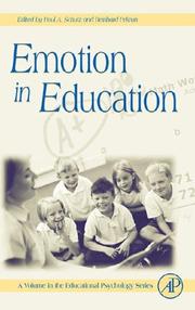 Cover of: Emotion in Education (Educational Psychology) (Educational Psychology)