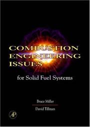 Cover of: Combustion Engineering Issues for Solid Fuel Systems
