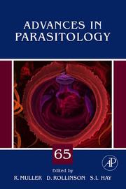 Cover of: Advances in Parasitology, Volume 65 (Advances in Parasitology) (Advances in Parasitology) (Advances in Parasitology)