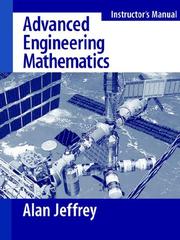 Cover of: Advanced Engineering Mathematics, Instructor's Manual