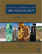 Cover of: Encyclopedia of Archaeology, Three-Volume Set, Volume 1-3