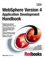 Cover of: WebSphere Version 4 Application Development Handbook