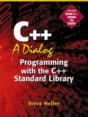 Cover of: C++: A Dialog: Programming with the C++ Standard Library