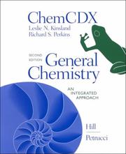 Cover of: General Chemistry by John W. Hill, John W. Hill