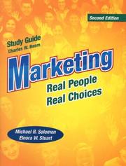 Cover of: Marketing: Real People, Real Choices  by Michael R. Solomon, Elnora W. Stuart