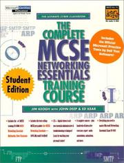 Cover of: Complete MCSE Network Training Course, Student Edition