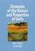 Cover of: Elements of the Nature and Property of Soils