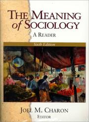 Cover of: Meaning of Sociology/Meaning of Sociology Reader/Sociology on the Internet 98-99 Pkg