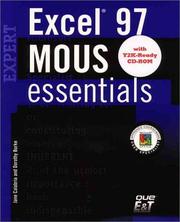 Cover of: MOUS Essentials Excel 97 Expert, Y2K Ready