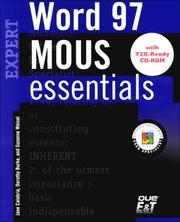 Cover of: Mous Essentials Word 97 Expert, Y2K Ready
