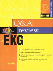 Cover of: Prentice Hall Health's Question and Answer Review of EKG by Karen Ellis