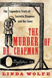 Cover of: The Murder of Dr. Chapman by Linda Wolfe