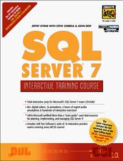 Cover of: SQL Server 7 Interactive Training Course by Byrne, Correja