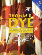 Cover of: Politics in America, Texas Edition