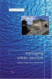 Cover of: Managing Urban Tourism (Themes in Tourism) by Stephen Page