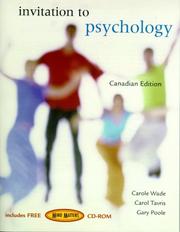 Cover of: Invitation to Psychology and Mind Matters by 