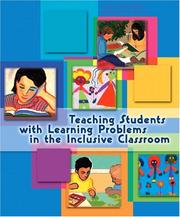 Cover of: Teaching Students with Learning Problems in the Inclusive Classroom by Lisa Freund, Rebecca Rich