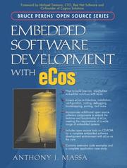 Cover of: Embedded Software Development with eCos by Anthony J. Massa