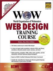 Cover of: WOW Web Design Training Course