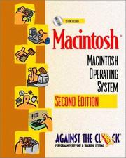 Cover of: Macintosh Operating System (2nd Edition)