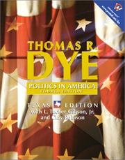 Cover of: Politics in America, Texas Edition (Election Reprint) (4th Edition)