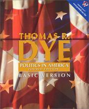 Cover of: Politics in America, Basic Version (Election Reprint) (4th Edition)