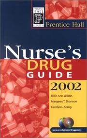 Cover of: Prentice Hall Nursing Drug Guide 2002 (Book with Mini CD-ROM)