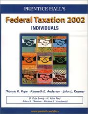 Cover of: Prentice Hall's Federal Taxation 2002: Individuals