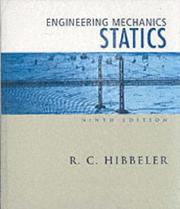 Cover of: Engineering Mechanics Statics | R. C. Hibbeler