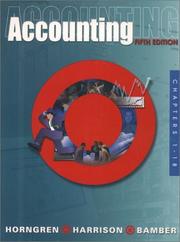 Cover of: Accounting 1-18 and Target Report and CD Package